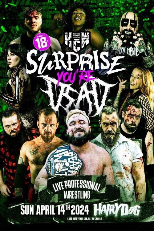 KCW: Surprise! You're Dead 2024 official movie poster