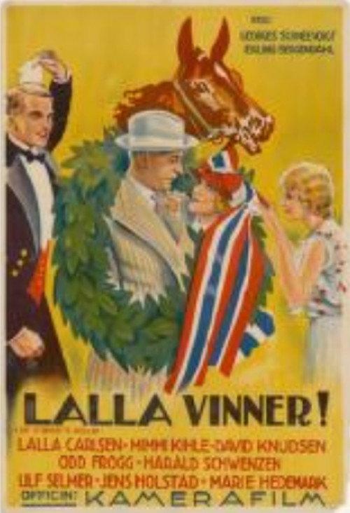 Lalla wins! 1932 official movie poster