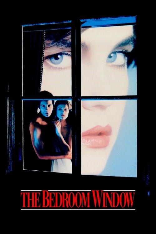The Bedroom Window 1987 official movie poster