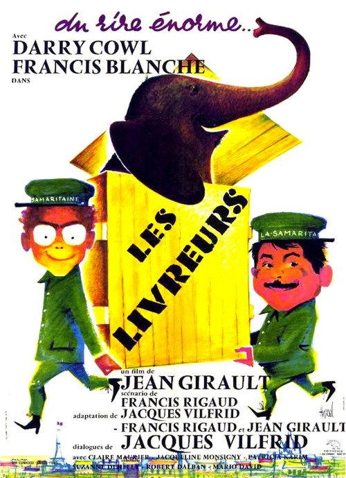 Les Livreurs 1961 official movie poster