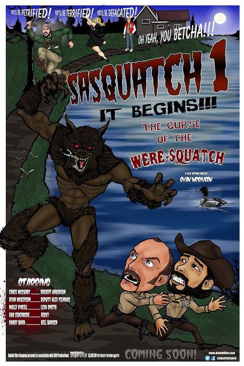 Sasquatch 1: It Begins; the Curse of the Were-squatch 2018 official movie poster