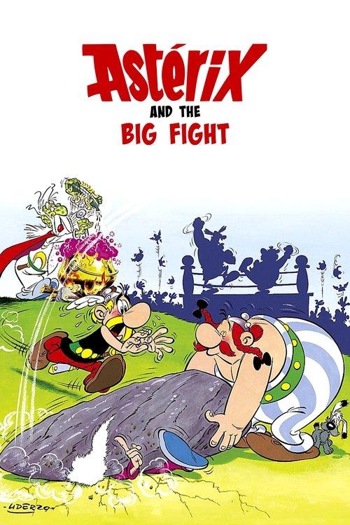 Asterix and the Big Fight 1989 official movie poster