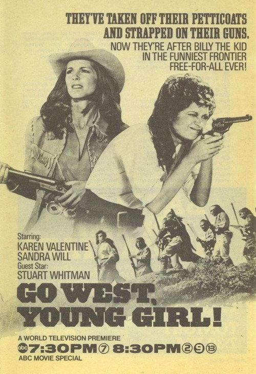 Go West, Young Girl 1978 official movie poster