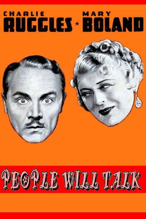 People Will Talk 1935 official movie poster