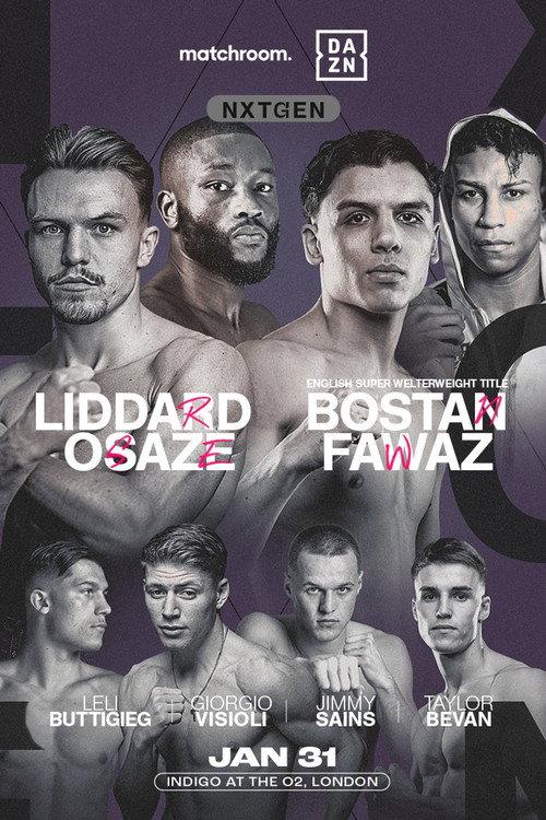 George Liddard vs. Derrick Osaze 2025 official movie poster
