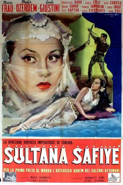 La sultana Safiyè 1955 official movie poster