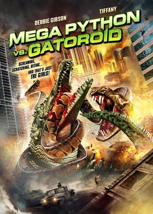 Mega Python vs. Gatoroid 2011 official movie poster