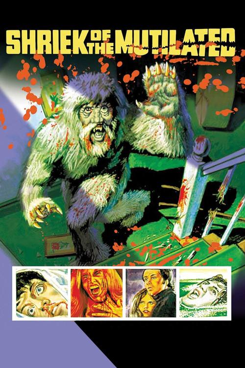 Shriek of the Mutilated 1974 official movie poster