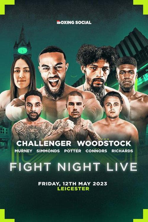 Boxing Social - Fight Night Live May 12th 2023 official movie poster