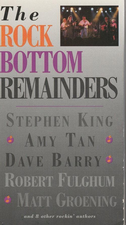 The Rock Bottom Remainders 1992 official movie poster
