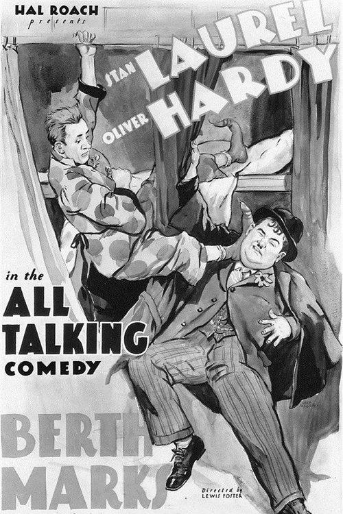 Berth Marks 1929 official movie poster