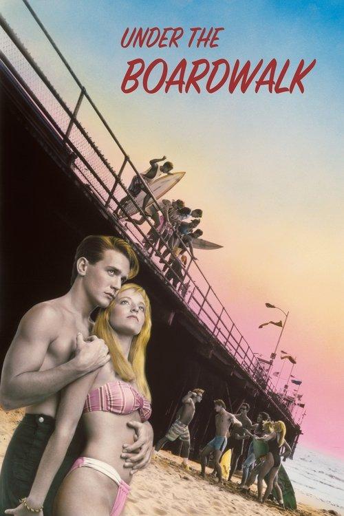 Under the Boardwalk 1989 official movie poster