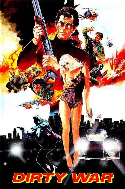 Dirty War 1984 official movie poster
