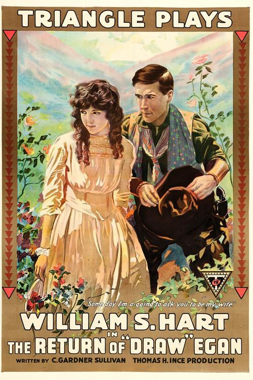 The Return of Draw Egan 1916 official movie poster