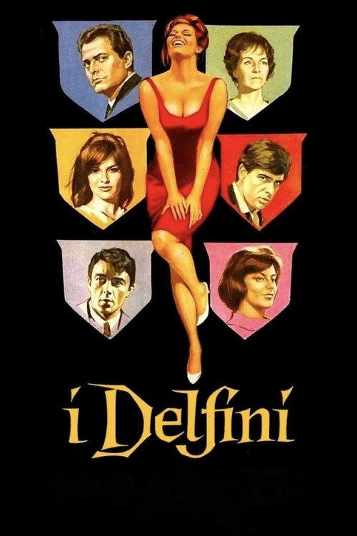 The Dolphins 1960 official movie poster