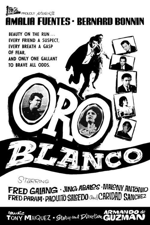 Oro Blanco 1965 official movie poster