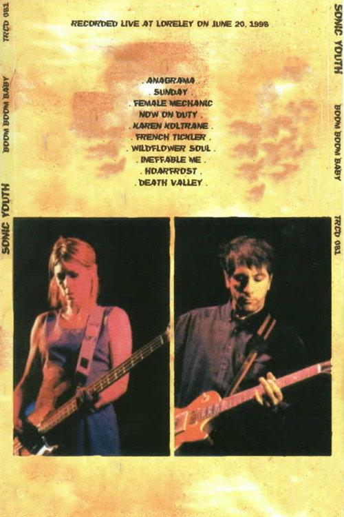 Sonic Youth: Rockpalast 1998 1998 official movie poster