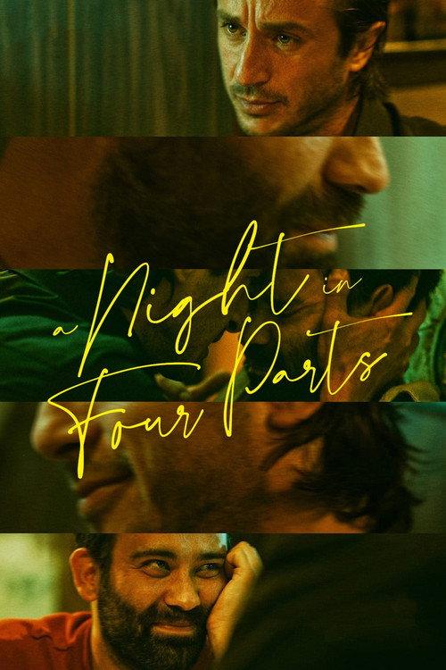 A Night in Four Parts 2022 official movie poster