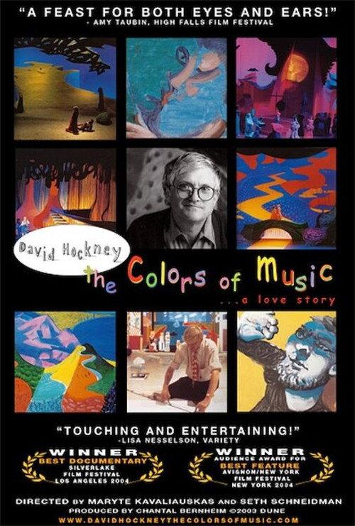 David Hockney: The Colors of Music 2005 official movie poster