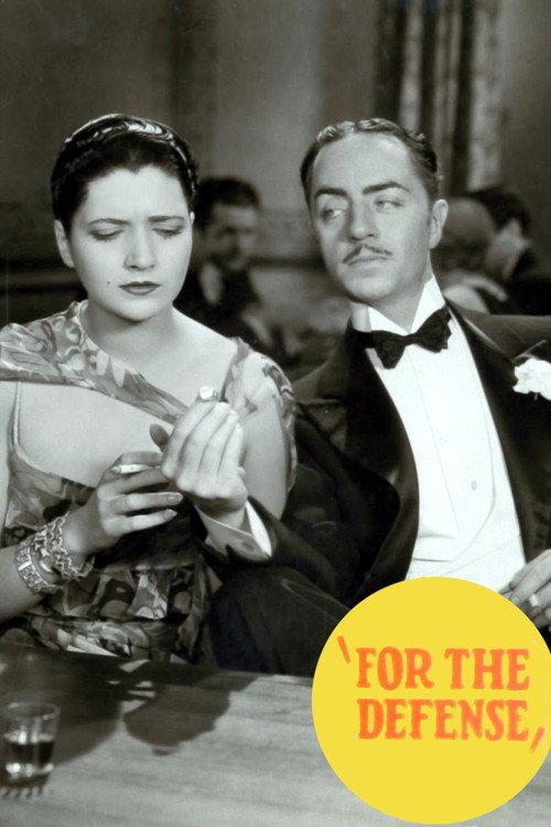 For the Defense 1930 official movie poster