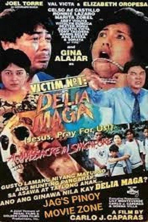 Victim No. 1: Delia Maga 1995 official movie poster