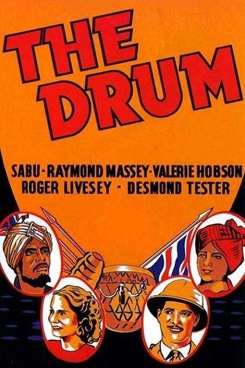 The Drum 1938 official movie poster