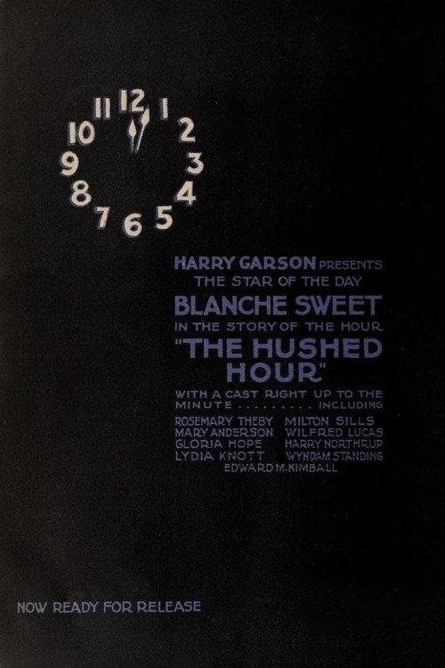 The Hushed Hour 1919 official movie poster