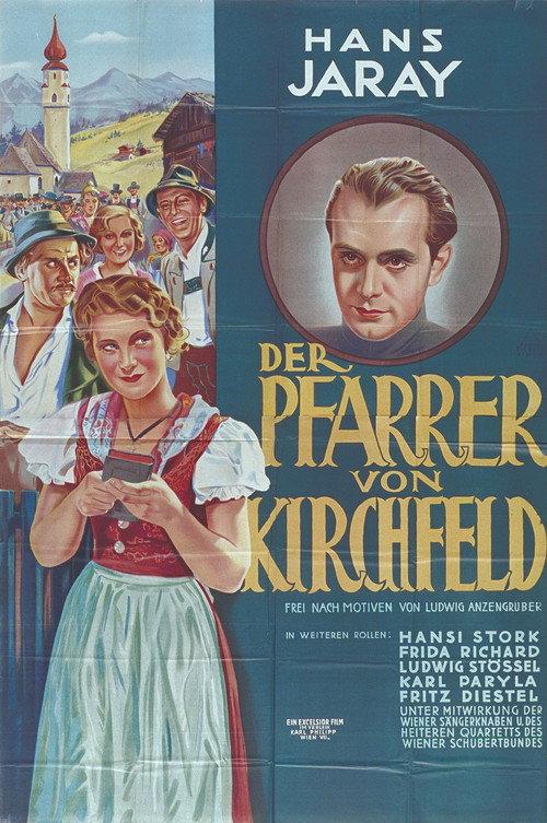 Der Pfarrer von Kirchfeld 1937 official movie poster