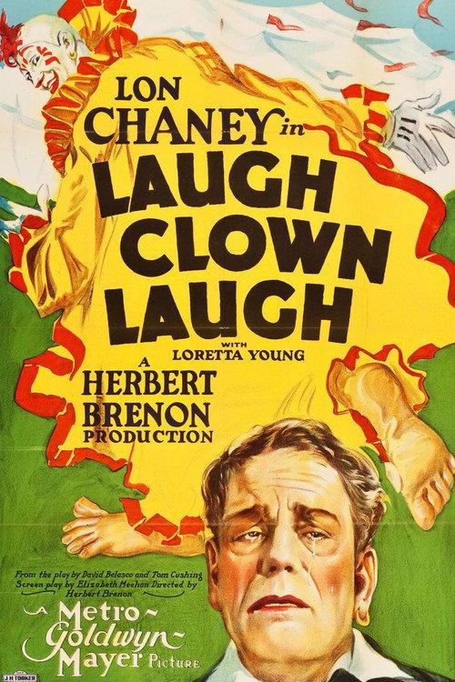 Laugh, Clown, Laugh 1928 official movie poster