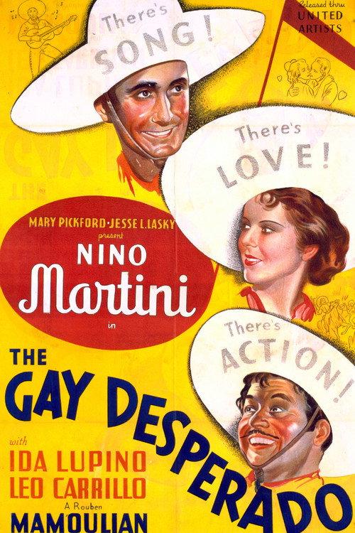 The Gay Desperado 1936 official movie poster