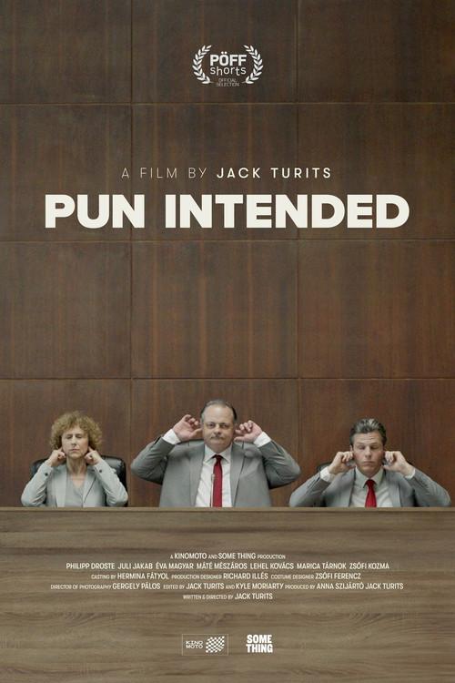 Pun Intended 2023 official movie poster
