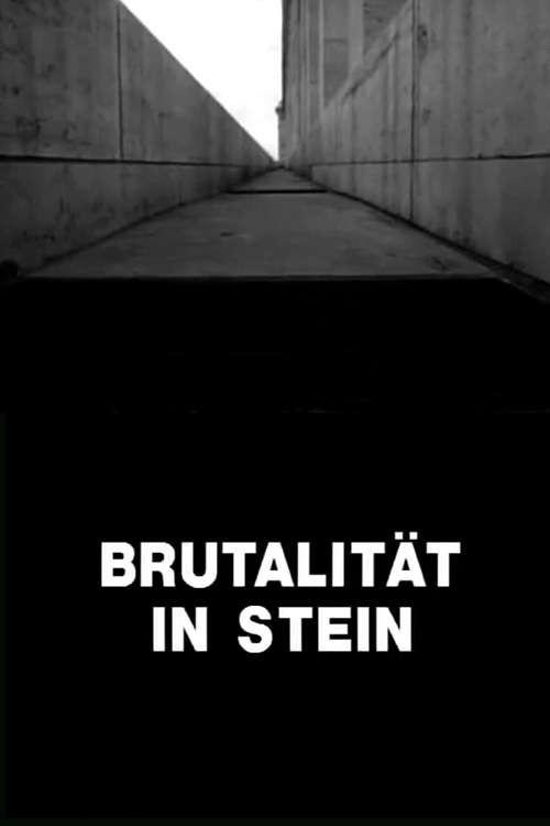 Brutality in Stone 1961 official movie poster