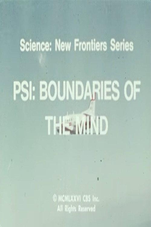PSI: Boundaries of the Mind 1976 official movie poster