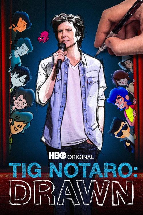 Tig Notaro: Drawn 2021 official movie poster