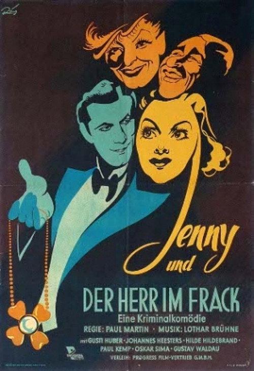 Jenny und der Herr im Frack 1941 official movie poster