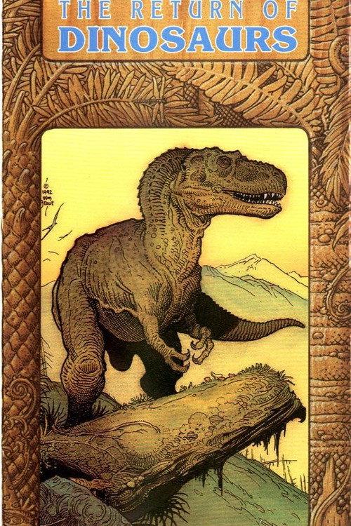 The Return of Dinosaurs 1993 official movie poster