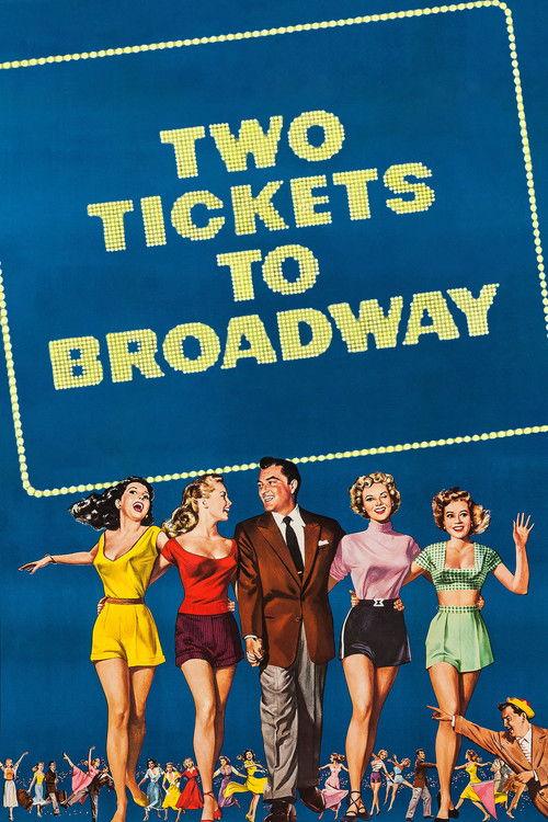 Two Tickets to Broadway 1951 official movie poster