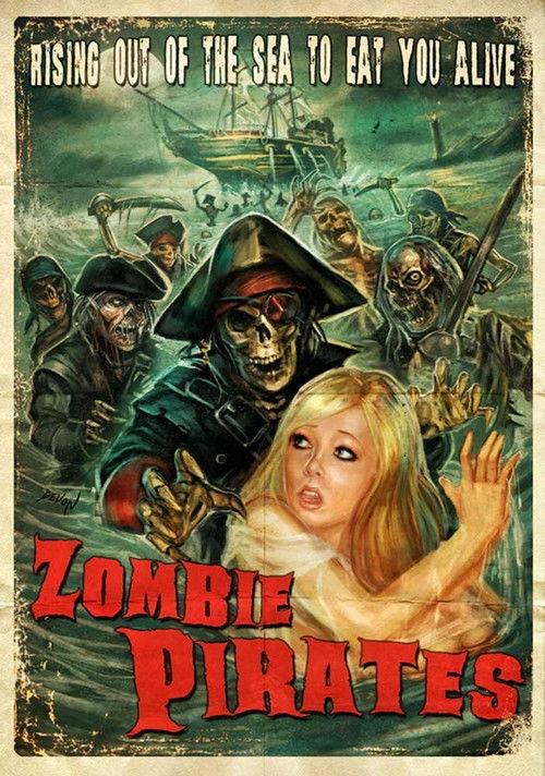 Zombie Pirates 2014 official movie poster