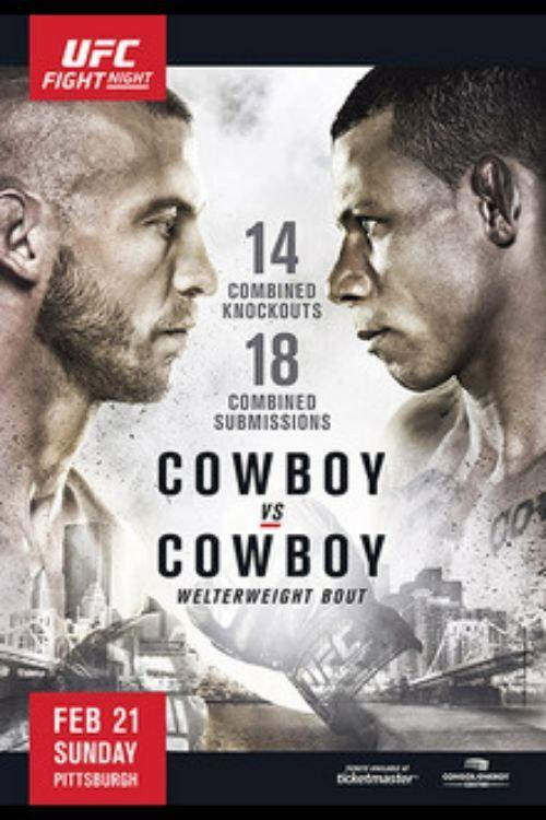 UFC Fight Night 83: Cowboy vs. Cowboy 2016 official movie poster
