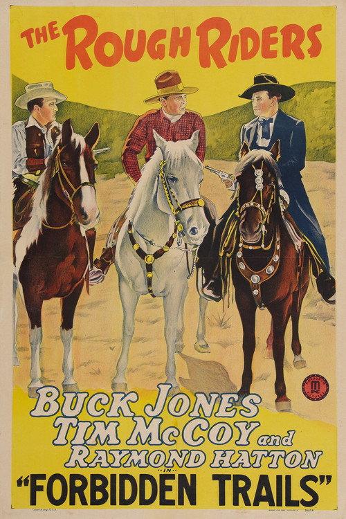 Forbidden Trails 1941 official movie poster