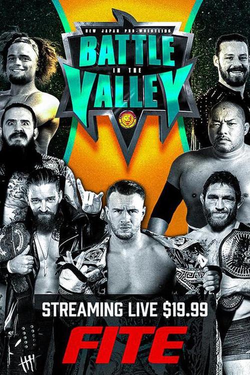NJPW Battle In The Valley 2021 2021 official movie poster