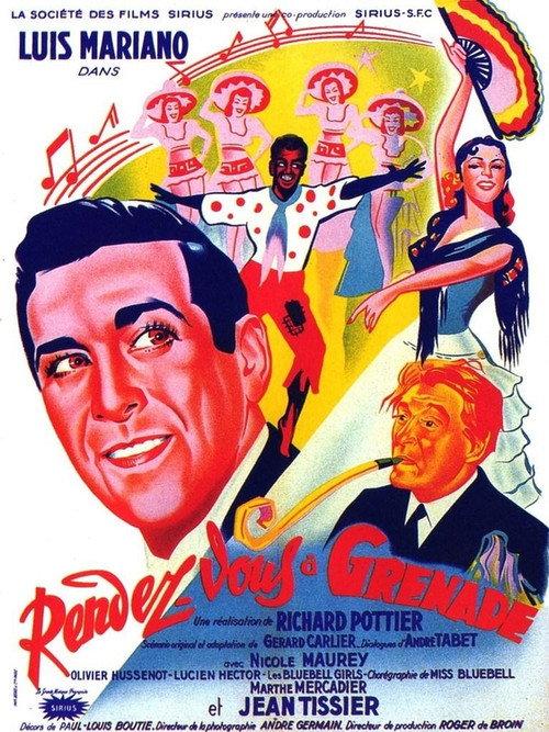 Rendezvous in Grenada 1951 official movie poster
