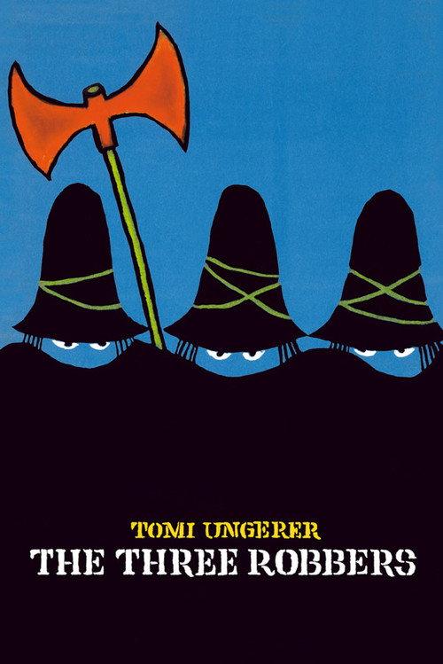 The Three Robbers 1972 official movie poster