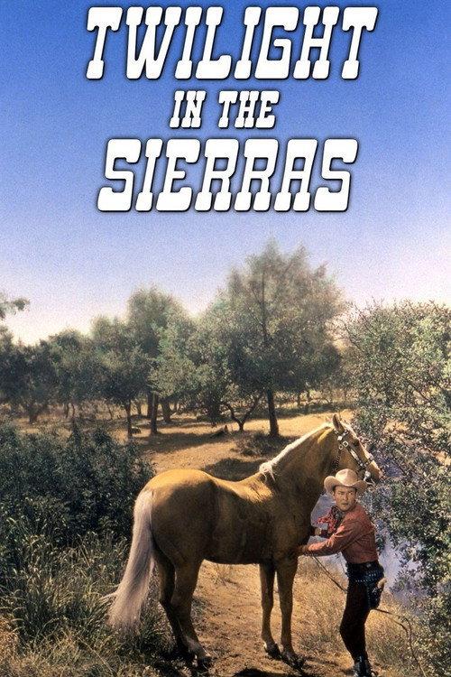 Twilight in the Sierras 1950 official movie poster