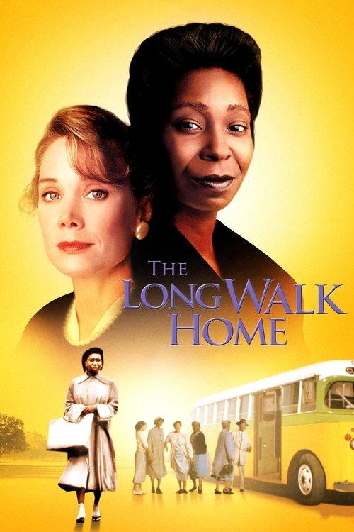 The Long Walk Home 1990 official movie poster