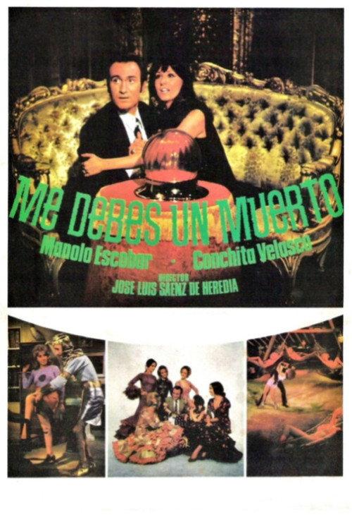 Me debes un muerto 1971 official movie poster