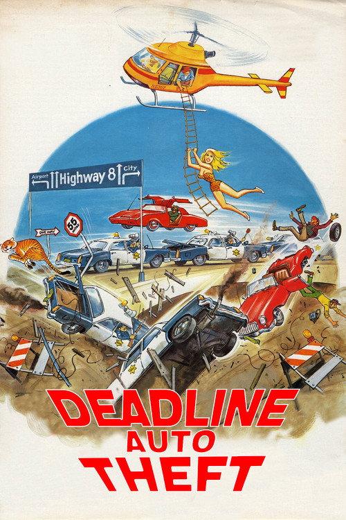 Deadline Auto Theft 1983 official movie poster