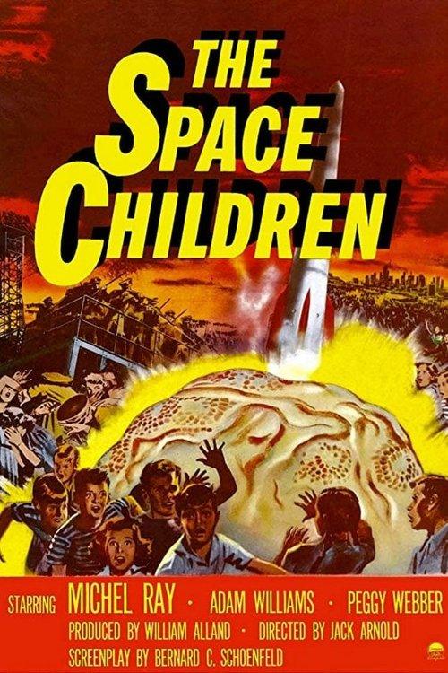 The Space Children 1958 official movie poster
