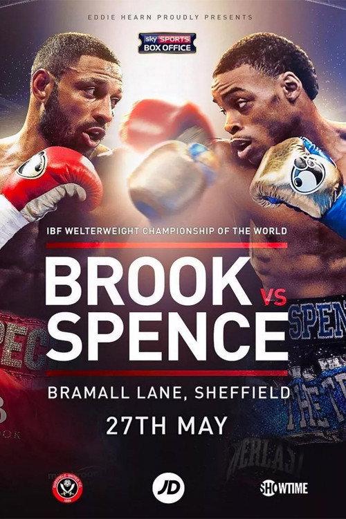 Kell Brook vs. Errol Spence Jr. 2017 official movie poster