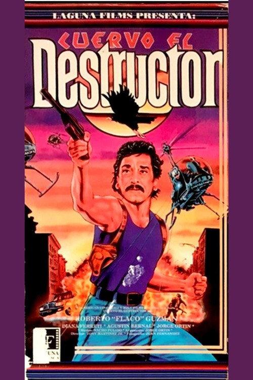 Cuervo, el destructor 1991 official movie poster